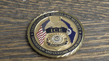 Load image into Gallery viewer, ICE Immigration &amp; Customs Enforcement&nbsp;SAC Special Agent In Charge New York&nbsp;Challenge Coin # 186W
