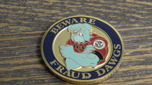 Load image into Gallery viewer, ICE Immigration &amp; Customs Enforcement Commercial Fraud Challenge Coin #187W
