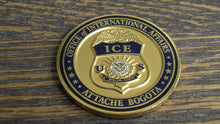 Load image into Gallery viewer, ICE Immigration &amp; Customs Enforcement Office Of International Affairs Attache Bogota Colombia Human Smuggling &amp; Trafficking Unit Challenge Coin #188W
