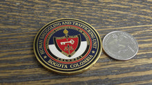 Load image into Gallery viewer, ICE Immigration &amp; Customs Enforcement Office Of International Affairs Attache Bogota Colombia Human Smuggling &amp; Trafficking Unit Challenge Coin #188W
