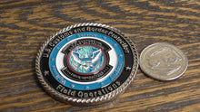 Load image into Gallery viewer, CBP  US Customs &amp; Border Protection Field Operations EMS Challenge Coin #292W
