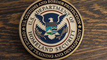 Load image into Gallery viewer, CBP Customs &amp; Border Protection Training &amp; Development Unit Challenge Coin #299W
