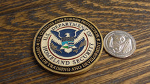 Load image into Gallery viewer, CBP Customs &amp; Border Protection Training &amp; Development Unit Challenge Coin #299W
