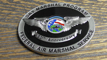 Load image into Gallery viewer, FAMS Federal Air Marshal Sky Marshal Program 60th Anniversary Challenge Coin
