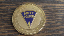 Load image into Gallery viewer, Amity Island Police In Honor of Those Who lost Their lives Trying To Save Others Summer 1975 Jaws Challenge Coin #187X
