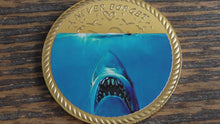 Load image into Gallery viewer, Amity Island Police In Honor of Those Who lost Their lives Trying To Save Others Summer 1975 Jaws Challenge Coin #187X
