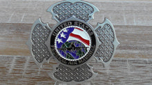 Load image into Gallery viewer, FAM FAMS Federal Air Marshal Punisher Celtic Style Challenge Coin
