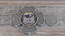 Load image into Gallery viewer, FAM FAMS Federal Air Marshal Punisher Celtic Style Challenge Coin
