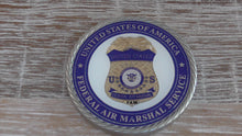 Load image into Gallery viewer, FAM FAMS Federal Air Marshal International Challenge Coin
