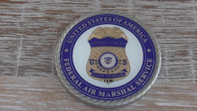 Load image into Gallery viewer, FAM FAMS Federal Air Marshal International Challenge Coin
