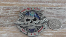 Load image into Gallery viewer, FAM FAMS Federal Air Marshal Skull &amp; Beret Challenge Coin
