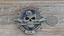 Load image into Gallery viewer, FAM FAMS Federal Air Marshal Skull &amp; Beret Challenge Coin
