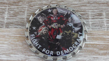 Load image into Gallery viewer, FAM FAMS Federal Air Marshal POTUS Trump &amp; Superheroes Fight For Democracy Challenge Coin
