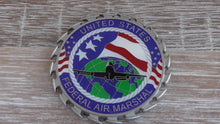 Load image into Gallery viewer, FAM FAMS Federal Air Marshal POTUS Trump &amp; Superheroes Fight For Democracy Challenge Coin
