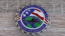 Load image into Gallery viewer, FAM FAMS Federal Air Marshal POTUS Trump &amp; Superheroes Fight For Democracy Challenge Coin
