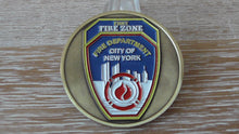 Load image into Gallery viewer, FDNY Fire Zone Fire Department City Of New York Challenge Coin #793Y
