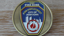 Load image into Gallery viewer, FDNY Fire Zone Fire Department City Of New York Challenge Coin #793Y
