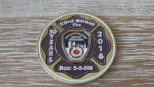 Load image into Gallery viewer, FDNY Fire Department City Of New York 23rd Street Fire 50 Years 1966 - 2016 Challenge Coin #796Y
