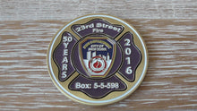 Load image into Gallery viewer, FDNY Fire Department City Of New York 23rd Street Fire 50 Years 1966 - 2016 Challenge Coin #796Y
