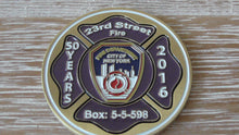 Load image into Gallery viewer, FDNY Fire Department City Of New York 23rd Street Fire 50 Years 1966 - 2016 Challenge Coin #796Y
