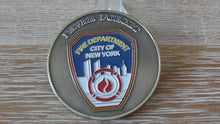 Load image into Gallery viewer, FDNY Fire Department City Of New York 20th Anniversary 9/11/2001 Challenge Coin #797Y
