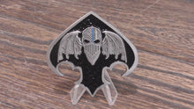 Load and play video in Gallery viewer, FAMS Federal Air Marshal FAM Winged Punisher Challenge Coin
