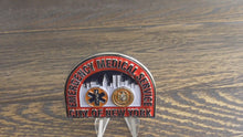 Load and play video in Gallery viewer, City of New York Emergency Medical Service Station 31 EMS Challenge Coin.
