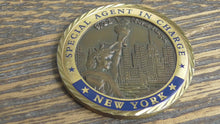 Load and play video in Gallery viewer, ICE Immigration &amp; Customs Enforcement&nbsp;SAC Special Agent In Charge New York&nbsp;Challenge Coin # 186W
