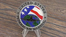 Load and play video in Gallery viewer, FAM Federal Air Marshal Office Of Law Enforcement Challenge Coin

