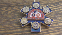 Load and play video in Gallery viewer, NYC Emergency Medical Service EMS FDNY New York Paramedics Challenge Coin
