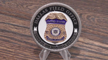 Load and play video in Gallery viewer, Federal Air Marshal Service Dallas Field Office DTI UAS Detect, Track, and Identify Unmanned Aerial Systems Challenge Coin
