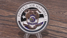 Load and play video in Gallery viewer, Federal Air Marshal Service FAM Retired Challenge Coin
