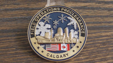 Load and play video in Gallery viewer, United States Customs &amp; Border Protection CBP Field Operations Preclearance Calgary Canada Challenge Coin
