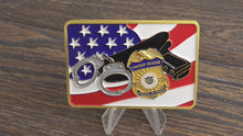 Load and play video in Gallery viewer, Federal Air Marshal Service FAM FAMS Have Gun Will Travel Challenge Coin
