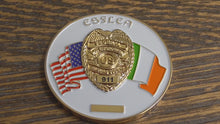 Load and play video in Gallery viewer, Federal Law Enforcement Agencies Emerald Society ESFLEA Challenge Coin
