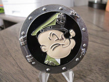 Load image into Gallery viewer, US Navy Chief USN CPO Popeye Chief Petty Officer Ask The Chief Challenge Coin
