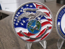 Load image into Gallery viewer, FAM FAMS TSA Federal Air Marshal Unseen Unheard Unafraid Challenge Coin
