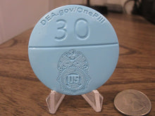 Load image into Gallery viewer, DEA Drug Enforcement Administration One Pill Can Kill Blue Challenge Coin

