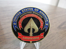 Load image into Gallery viewer, CIA Central Intelligence Agent Covert Special Operations SAD Challenge Coin
