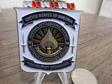 Load image into Gallery viewer, Central Intelligence Agency HUMINT Clandestine Paramilitary CIA Challenge Coin
