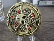 Load image into Gallery viewer, CIA Covert Special Operations Clandestine Service Lethal SAD HUMINT Paramilitary Challenge Coin
