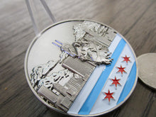 Load image into Gallery viewer, Chicago Police Detective Murder City USA CPD Challenge Coin
