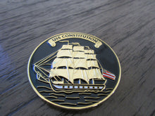 Load image into Gallery viewer, USS Constitution Once A Chief Always A Chief Navy Chief CPO Challenge Coin
