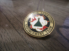 Load image into Gallery viewer, DEA Drug Enforcement Administration Clandestine Laboratory Enforcement Team Challenge Coin #881R
