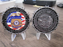 Load image into Gallery viewer, Federal Air Marshal FAM FAMs Southwest Border Deployment Challenge Coin
