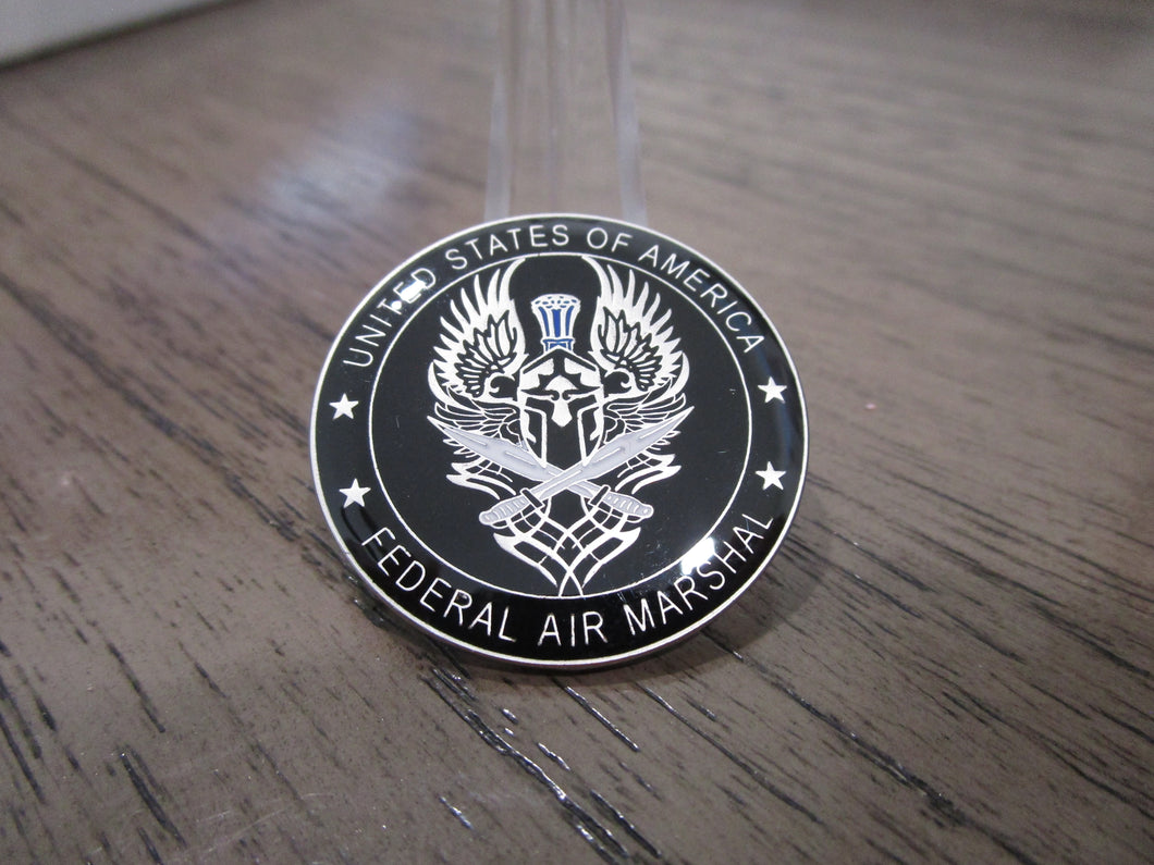 Federal Air Marshal FAM FAMS Trojan Lapel Pin