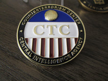 Load image into Gallery viewer, Central Intelligence Agency Counterterroism Center Mission Readiness Punisher CIA CT CTC Challenge Coin
