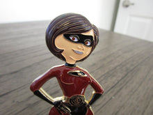 Load image into Gallery viewer, Superhero Elastigirl Mrs Incredibles Ask The Chief Serialized # Navy Chief USN CPO Challenge Coin
