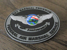 Load image into Gallery viewer, US Federal Air Marshal Service FAM FAMS 60th ANNIV Sky Marshal Program Patch
