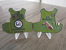 Load image into Gallery viewer, NYPD US Marshal New York Police Counter Terrorism Tactical Vest Challenge Coin
